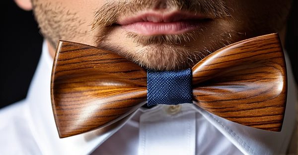 Nœud papillon bois : l'élégance écoresponsable redéfinie